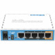 2.4GHz Wi-Fi точка доступу з 5-портами Ethernet MikroTik hAP (RB951Ui-2nD)