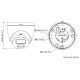 Hikvision DS-2CD1347G2-L (4 мм) - 4 Мп купольная ColorVu камера