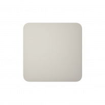 Ajax SoloButton (1-gang/2-way) Oyster/Устричная - Кнопка для одноклавишного или проходного выключателя