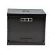 Шкаф 19" 9U, 600x500x507мм (Ш*Г*В), эконом, акриловое стекло, черный