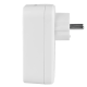 VIDEX ONCORD 1п 2.4A 2USB+USB-C - Мережевий адаптер Type-C з заземленням