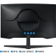 Samsung Odyssey Gaming G55C (LS27CG550EIXCI) - Ігровий монітор (27″, 2560 × 1440)