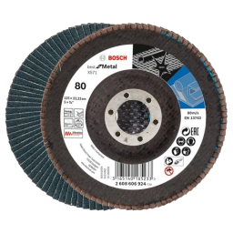 Bosch X571 125 мм K80 (2608606924) - Пелюстковий шліфкруг