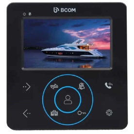 BCOM BD-480 Black - Видеодомофон