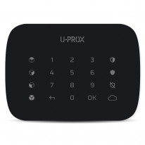 U-Prox Keypad G4 Чорна - Багатогрупна клавіатура з сенсорною поверхнею