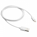 Canyon UC-1W white (USB Type C - USB 2.0) 1м - Кабель