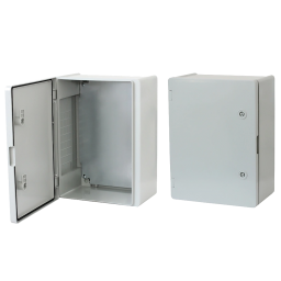 ERKA 025 Щит з монтажною панеллю, опалові дверцята, IP 65