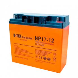 Аккумулятор U-tex PRO 12В / 17 Ah