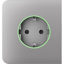 Ajax SideCover (smart) [ type F ] Fog - Передня панель та кришка розетки