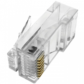 RJ45 кат. 5e Коннектор соединительный неэкранированный (упаковка 100 шт)