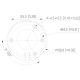 Dahua Technology IPC-HDW2449T-S-IL (2.8 мм) - 4 МП камера WizSense с двойной подсветкой и микрофоном