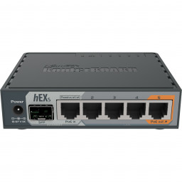MikroTik hEX S (RB760iGS) - 5-портовый маршрутизатор