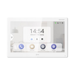 10-дюймовый цветной внутренний монитор Hikvision DS-KH9510-WTE1