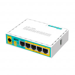 MikroTik hEX PoE lite (RB750UPr2) 5-портовый маршрутизатор