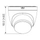 Dahua Technology DH-IPC-HDW1230DT-SAW (2.8 мм) - 2 Мп купольна мережева Wi-Fi камера
