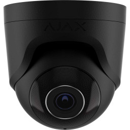 Ajax TurretCam (8 Mp/4 mm) Black - Проводная охранная IP-камера