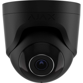 Ajax TurretCam (8 Mp/4 mm) Black - Проводная охранная IP-камера