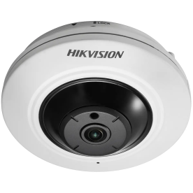 Hikvision DS-2CD2955FWD-IS (1.05 мм) - 5 Мп купольна мережева камера з об'єктивом "риб'яче око"