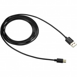 Canyon UC-2B Чорний (USB Type C - USB 2.0, 2 м) - Кабель для заряджання пристроїв i синхронiзацiї даних