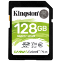 Карта пам'яті Kingston 128 GB SDXC Class 10 UHS-I U3 Canvas Select Plus SDS2/128GB