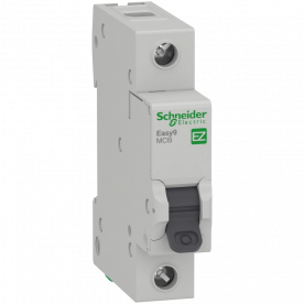 Schneider Electric EZ9F34106 Easy9, 6A С Автоматичний вимикач