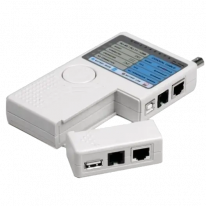 Тестер кабелю RJ-45, RJ-12, USB, BNC Hypernet RX-1000
