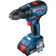 Bosch Professional GSR 18V-50 (06019H5000) - Аккумуляторная дрель-шуруповерт с 2 литий-ионными аккумуляторами 2 A·ч, зарядным устройством