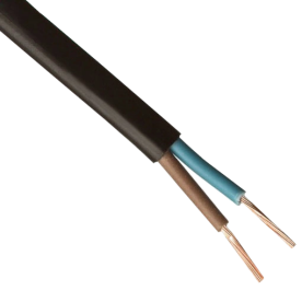 Провід ШВВП чорний (бухта 100 м.) Каблекс 2х0,75