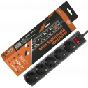 LogicPower LP-X5-3 Black Подовжувач мережевий (фільтр)