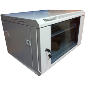 Шкаф коммутационный настенный 6U 600x350 разборный Hypernet WMNC-35-6U-FLAT-AC