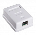 Hypernet MB-STP1 Розетка 1 порт екранована RJ45 STP біла