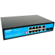 Ewind EW-S1912CG-AP - 12-портовий гігабітний POE з Uplink SFP комутатор