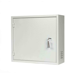 Антивандальный металлический ящик (шкаф) IPCOM БК-550-з-2-2U