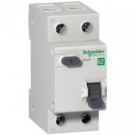 Schneider Electric EZ9D34632 Easy9, 1Р+N, 32А 30мА AC Диференційний автоматичний вимикач
