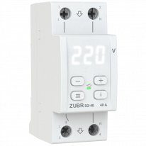ZUBR D2-40 (max 40 А, 8 800 ВА) Реле напруги